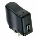 2 Pin Plug Power Adapter Charger For AC 110V-240V to Q5L8 5V 500mA-USB-Xmas Q8S9