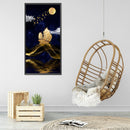 5D Diamond Painting Kit Golden Sailboat Full Round Drill Rhinestone DIY Wall Art