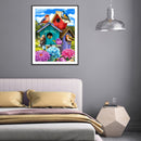 5D Diamond Painting Animal Full Round Drill DIY Wall Art Rhinestone Picture