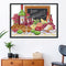 Cross Stitch Printed Embroidery DIY Needlework 14CT Stamped (J457 Wine)