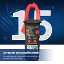 Digital True RMS Clamp Multimeter Ammeter Voltmeter Capacitance Diode Teste