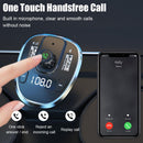 Car Charger Adapter FM Transmitter with USB Port Bluetooth 5.0 Support`