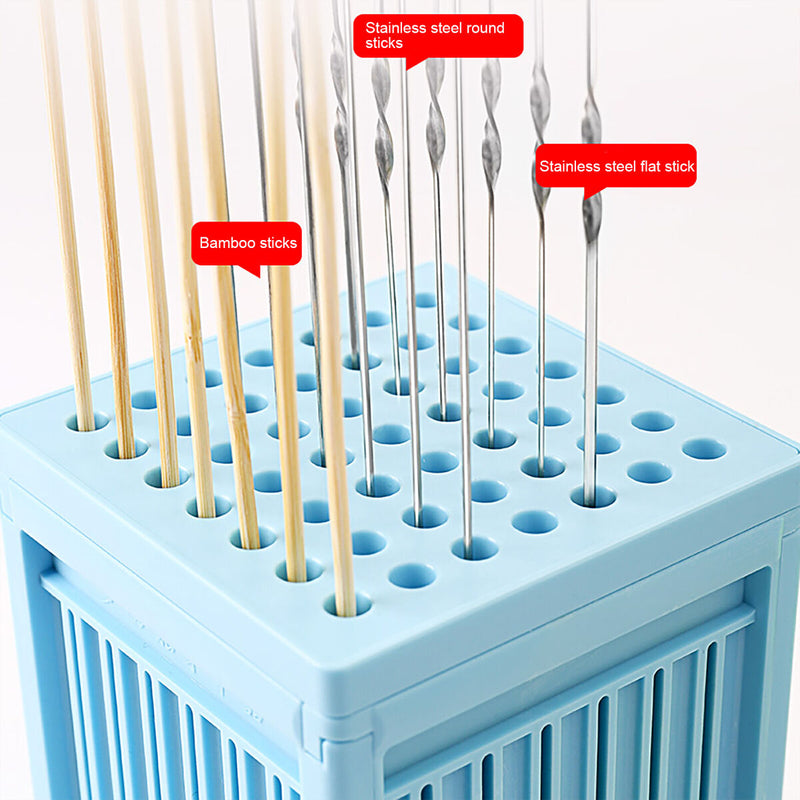 Haiqingqin BBQ Spit Meatmaker, Barbecue String Artifact Machine Device Carrier