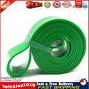 Elastic Resistance Band Exercise Gym Fitness Strength Belt (Green 45mm) Newly