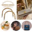 Faux Bamboo Handbags Purse Handles Replacement U Shape for DIY Bags - 2pcs