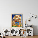 Diamond Painting DIY Halloween scarecrow Full Round Drill Rhinestone Kit