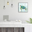 Oil Paint By Numbers Picture DIY Painting Turtle Animal Drawing on Canvas