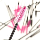 100PC Disposable Eyelash Brush Eyelash Rod Applicators Spooler Constitution-