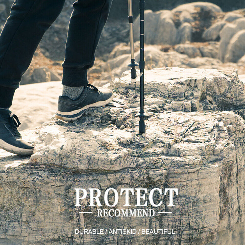 4pcs Trekking Pole Walk Stick Cane Climb Outdoor Camping Protector Cap Tip