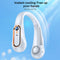#A Bladeless Fan Mini Outdoor Sports Neck Cooler Lazy Neckband Fan USB Rechargea