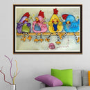 Chicken 5D Full Drill Diamond Painting Embroidery DIY Cross Stitch Decor Newly