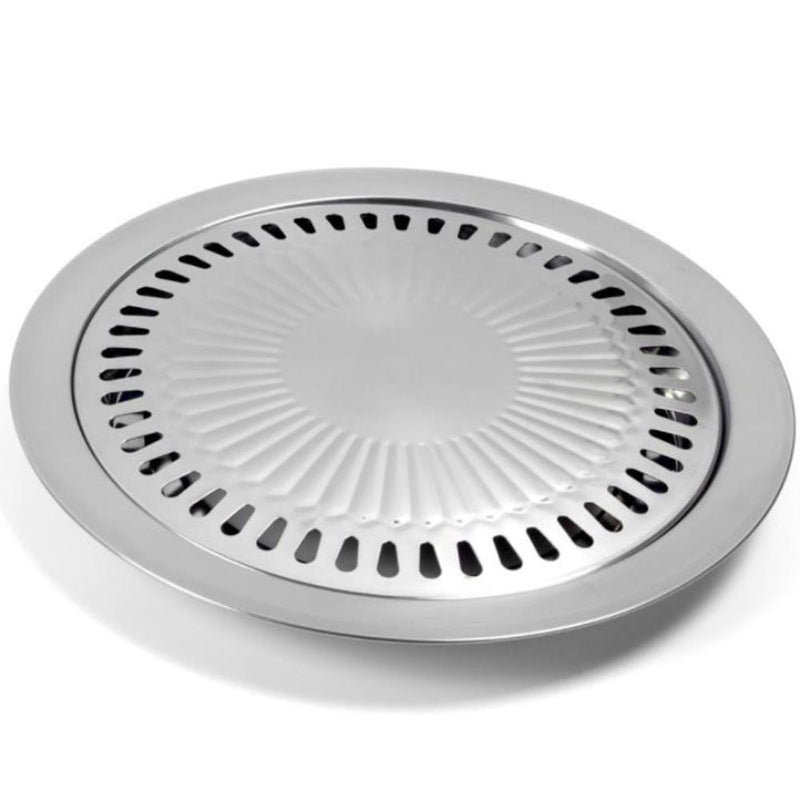 Barbecue Grill Pan Non-Stick Smokeless Gas Stove Plate Household Roasting Gadget