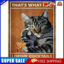 Black Cat Full Round Drill DIY Diamond Painting Handmade Mosaic Art Picture