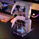 Acrylic Gamepad Stand for PS4/Xbox One/NS Series Controllers Holder (White)