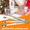 4pcs/set Stainless Steel Spice Measuring Spoons Kitchen Cooking Sugar Salt Scoop