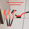 3pcs Wire Brush 7 inch Mini Micro Rust Paint Remover Scrubbing Brushes Red Newly