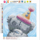 DIY 5D Diamond Embroidery Painting Bear Cross Stitch Craft Home Wall Decor