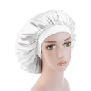 Satin Bonnet Silk Sleep Cap Adjustable Large Hair Bonnet with Band for Women