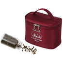 6pcs Spice Sauce Condiment Bottle BBQ Pepper Jar Seasoning Pot (Wine Red) Newly