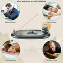 Fishing in river Ceramic Incense Stick Holder Joss Ash Insence Catcher. U5F3