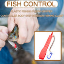 Plastic Fishing Pliers Gripper Body Grip Grabber Fishing Clip Clamp (Red) Newly