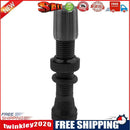 44mm American Valve for MTB Road Bike Aluminum Tubeless Valve Stem (Black)