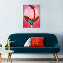 5D DIY Red Wine Glass Full Round Diamond Painting Wall Decor Rhinestone Picture