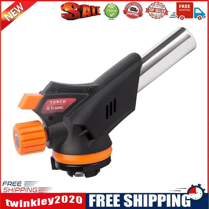 Electric Welding Torch Burner Nozzle Flamethrower Baking Gas Flame Gun Part