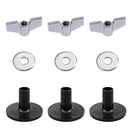 Musical Drum Kit Cymbal Felt Pads Casing Pipe Butterfly Nut Shim Tools Set