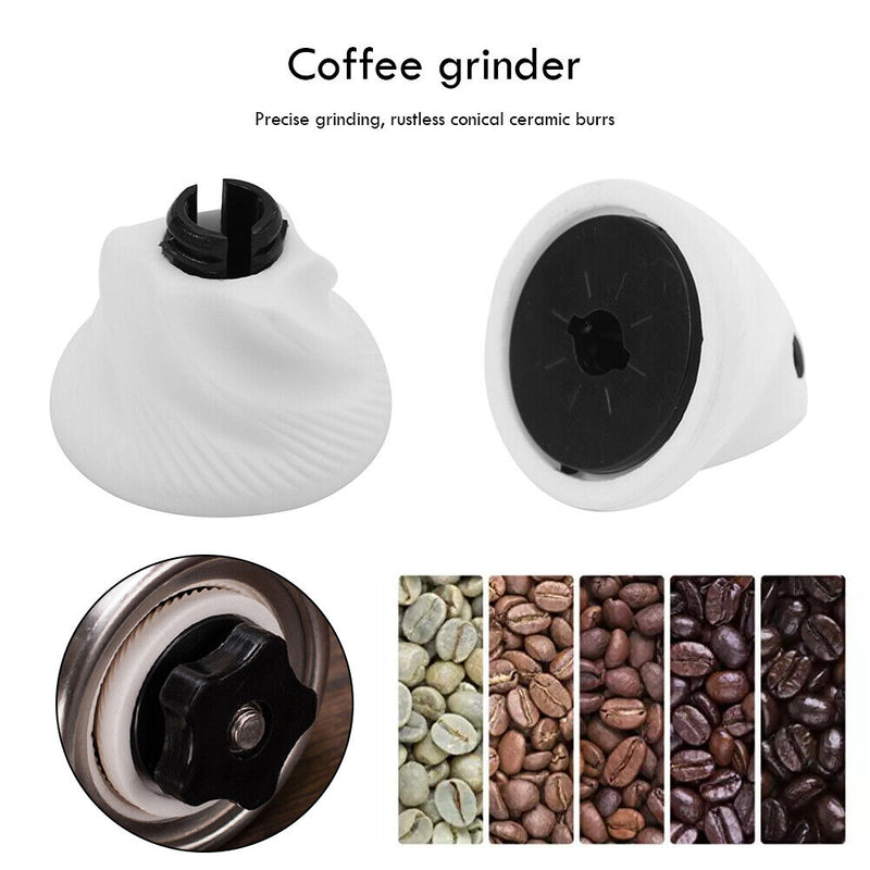 Portable Ceramic Manual Coffee Bean Grinding Conical Core for Kitchen Tool Newly