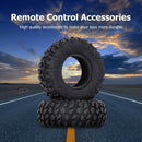 4pcs Rubber Wheel Tire for Axial SCX24 90081 Gladiator 1/24 RC Crawler Car Parts