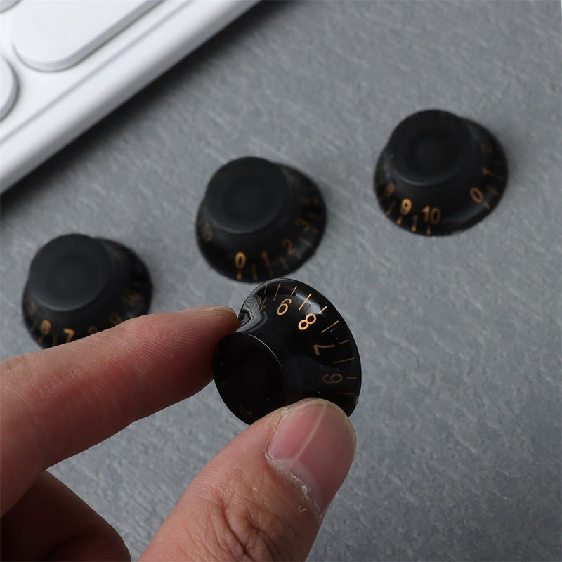 Electric Guitar Speed Control Hat Shape Knob Bass Tuning Switch For Les Paul LP