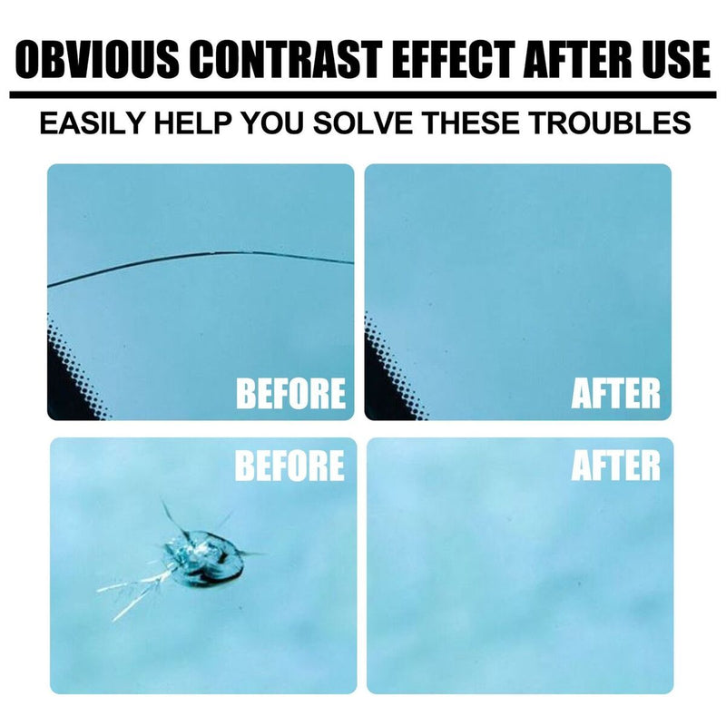 Window Screen Restore Windshield Cracked Car Window Glass Repair Fluid Curing