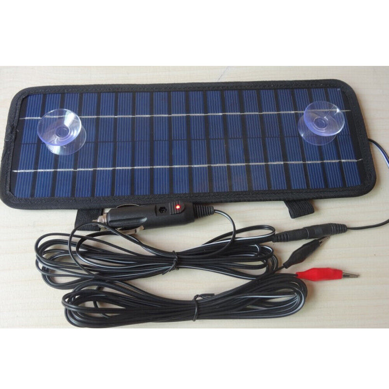 4.5W/12Volt Smart Power Solar Panel Charger for Car Boat Motorcycle Newly