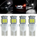 9SMD Light Bulbs Car LED Reading Bulbs License Plate Light Dome Map T10 W5W