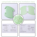 Modern Pendant Lights Bedroom Hanging Lamp Nordic Lampshade Holder (Green)
