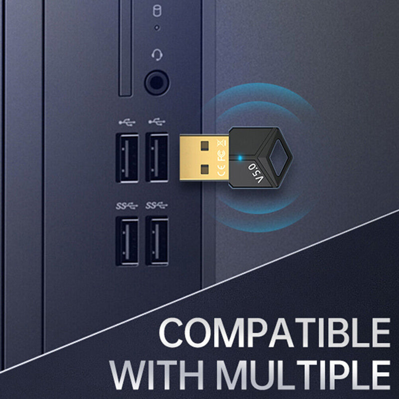 M25 Audio USB Bluetooth Compatible Adapter Receiver Transmitter for PC Computer