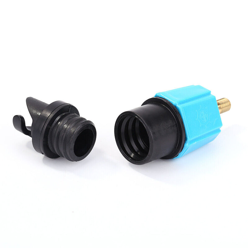 Nylon Rowing Boat Air Valve Adaptor Kayak Inflatable Pump Adapter for SUP Boa