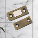 2pcs Magnetic Cabinet Catches Closet Cupboard Door Stops (Green Ancient)