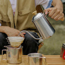 Pour Over Coffee Tea Drip Pot Wood Handle Drip Pour Over Coffee Household Pot Go
