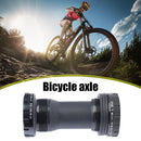 Press Fit Bottom Brackets Bicycle MTB Road Bike Aluminum Axis Parts (Black)