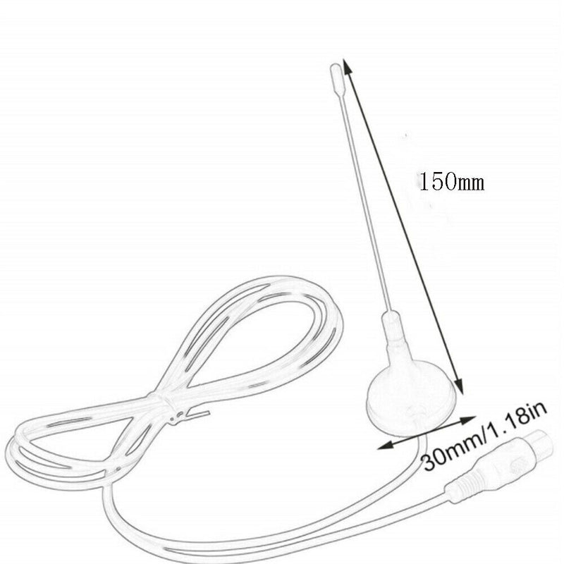Indoor Antenna Mini TV Antenna Aerial Digital For DVB-T TV HDTV Easy To Install