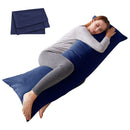 Full Body Pillowcase Breathable Long Bed Pillow Slip for Side Sleeper Adults