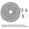 Bathroom Ceiling Light Switch Pull Cord String Crystal Handle Decor U8I2