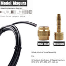 Bike Hydraulic Disc Brake Hose Oil Tube Pipe Olive Insert Kit for Magura Newly