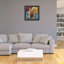 5D DIY Diamond Painting Dog Cross Stitch Embroidery Wall Art Needlework Kit