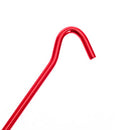 6pcs Tent Nails 18cm Aluminium Stake Pegs Camping Fixed Ground Nail (Red) Newly
