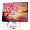 50x40cm Oil Paint By Numbers Sunset Sea Frameless Picture Craft Home Decor Kit