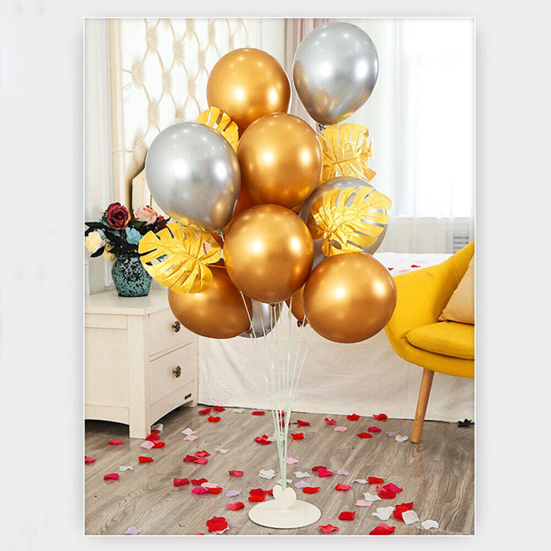 4x Wedding Decoration Table Balloon Holder Column Balloons Floating Stand Newly