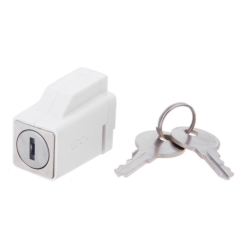 Aluminum Alloy Children Safety Sliding Window Restrictor Lock with 2 Keys